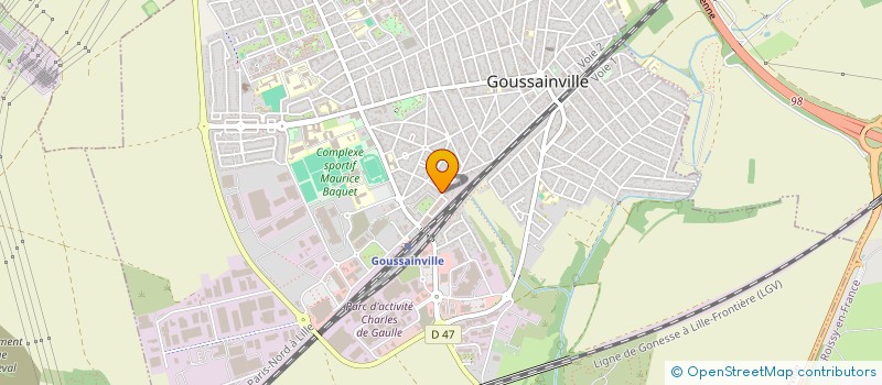localisation de l'entreprise HSE à GOUSSAINVILLE
