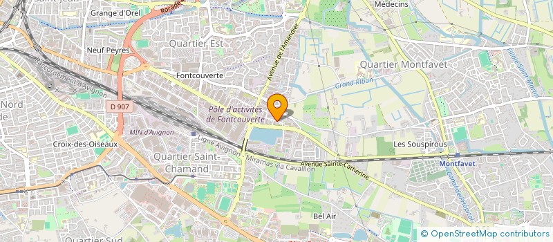 localisation de l'entreprise HSE PROPRETE ET SERVICES à AVIGNON