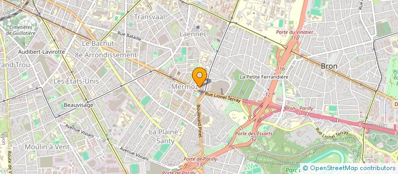 localisation de l'entreprise HSE RHONE SIEGE à LYON