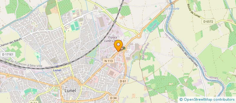 localisation de l'entreprise HSE SERVICES  LUNEL