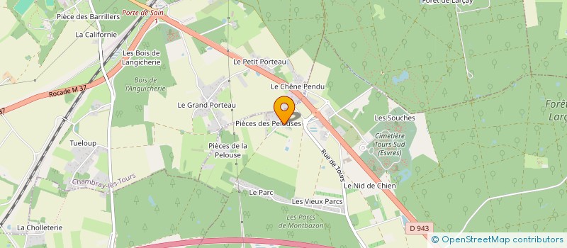 localisation de l'entreprise HSELECTION FRANCE à TOURS