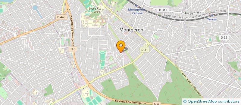 localisation de l'entreprise HSF à MONTGERON