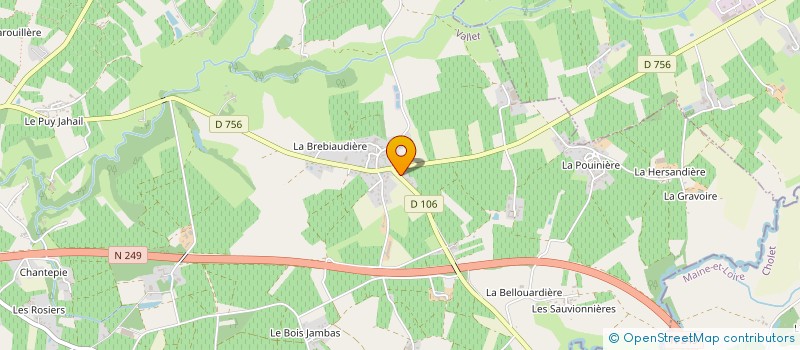 localisation de l'entreprise HSF à VALLET