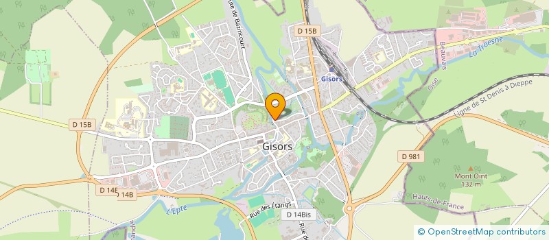 localisation de l'entreprise HSG à GISORS