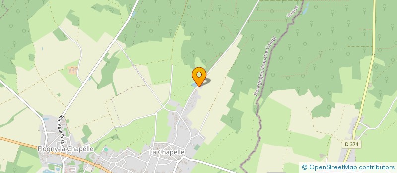 localisation de l'entreprise HSG  FLOGNY-LA-CHAPELLE