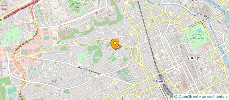 localisation de l'entreprise HSH  NANCY