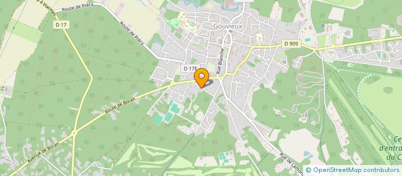 localisation de l'entreprise HSH  GOUVIEUX