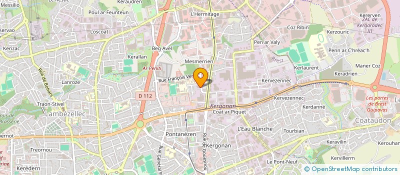 localisation de l'entreprise HSHM à BREST