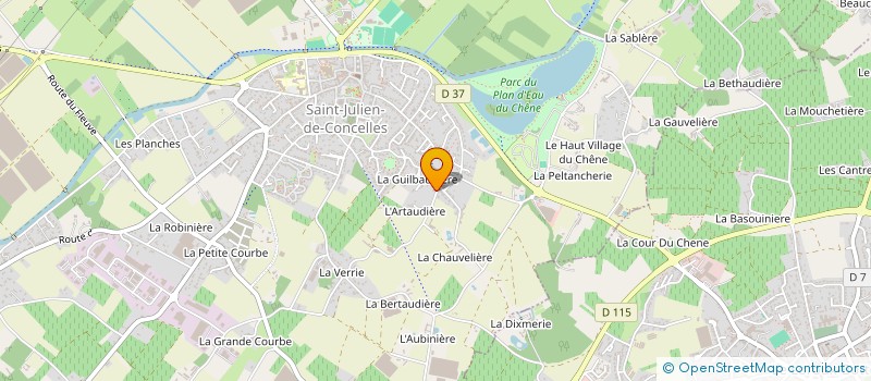 localisation de l'entreprise HSI  DIVATTE-SUR-LOIRE
