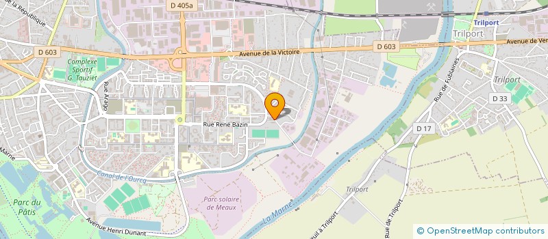localisation de l'entreprise HSI HOLDING SURVEILLANCE INCENDIE à MEAUX