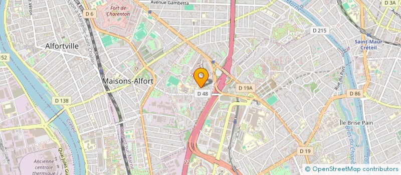 localisation de l'entreprise HSIA à MAISONS-ALFORT