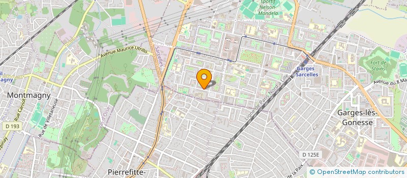 localisation de l'entreprise HSJ SERVICE à SARCELLES
