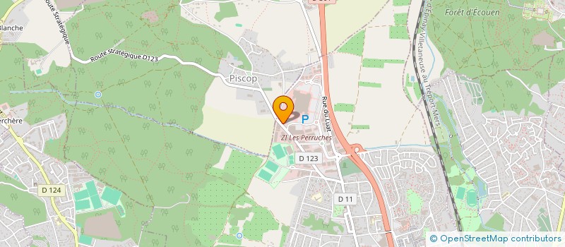 localisation de l'entreprise HSK à SAINT-BRICE-SOUS-FORET