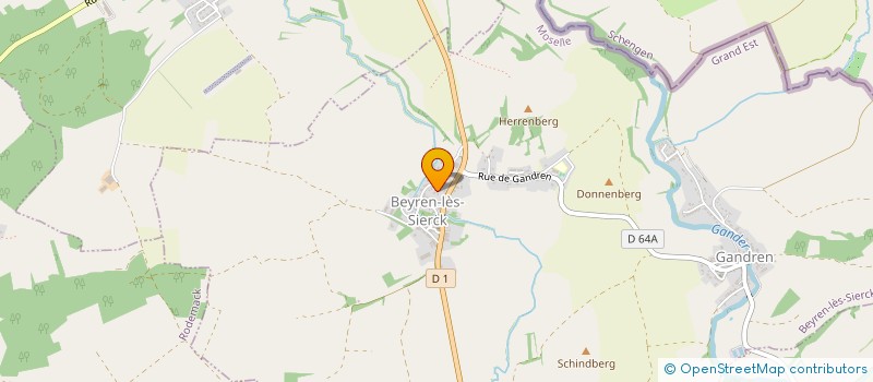 localisation de l'entreprise HSK  BEYREN-LES-SIERCK
