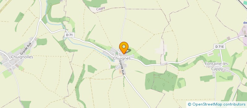 localisation de l'entreprise HSL  CHUIGNES