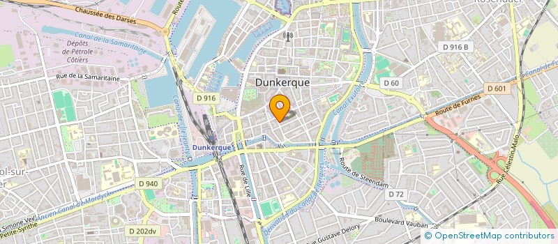 localisation de l'entreprise HSL à DUNKERQUE