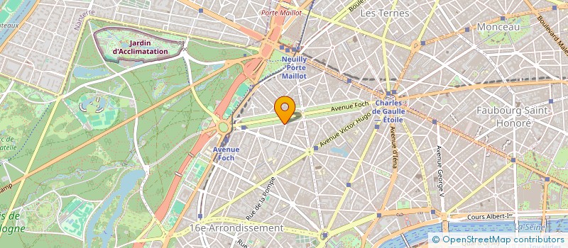 localisation de l'entreprise HSL AUTO  PARIS