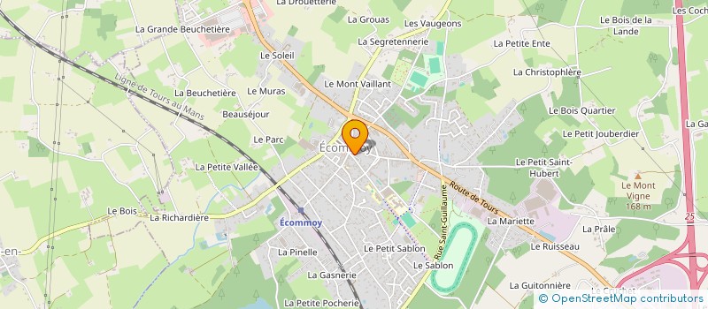 localisation de l'entreprise HSL2J  ECOMMOY