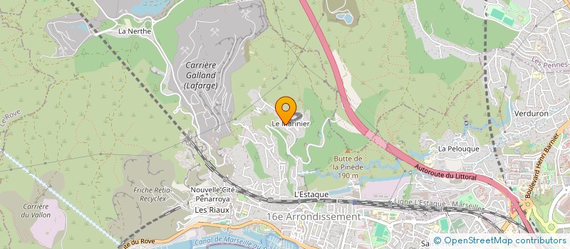 localisation de l'entreprise HSLR DISTRIBUTION à MARSEILLE