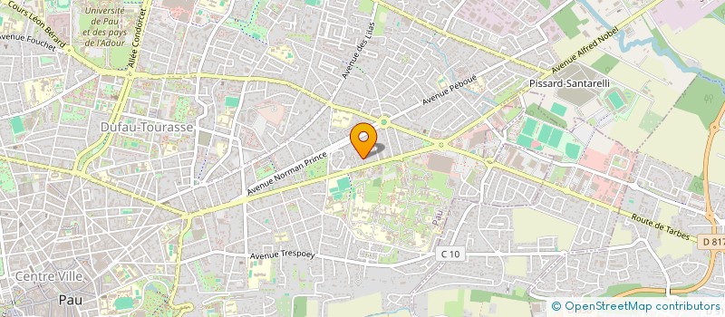 localisation de l'entreprise HSM 64 à PAU