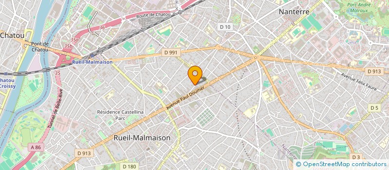 localisation de l'entreprise HSM 92 à RUEIL-MALMAISON