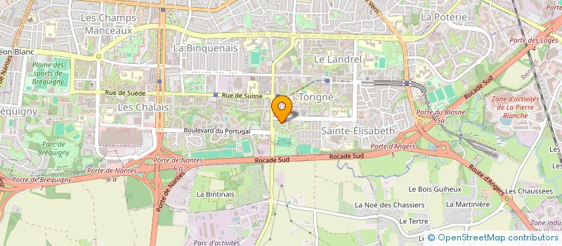 localisation de l'entreprise HSN  RENNES