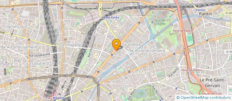 localisation de l'entreprise HSN PRESTIGE  PARIS