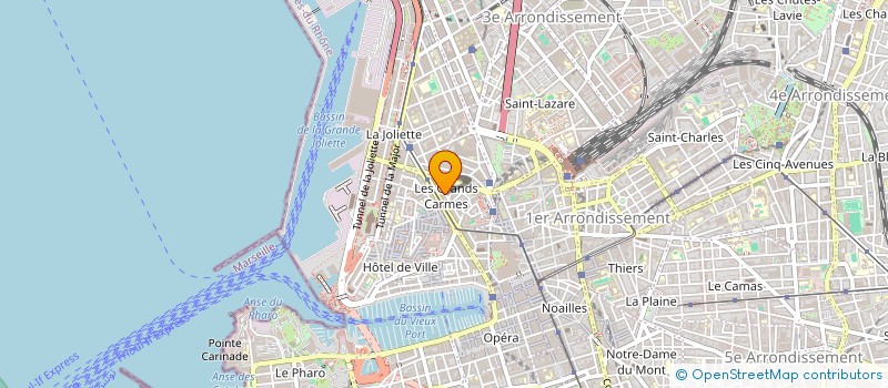 localisation de l'entreprise HSN555 à MARSEILLE 2