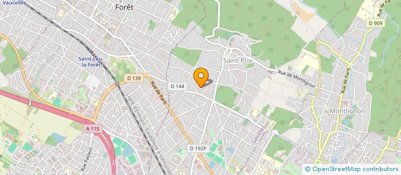 localisation de l'entreprise HSNC à SAINT-PRIX