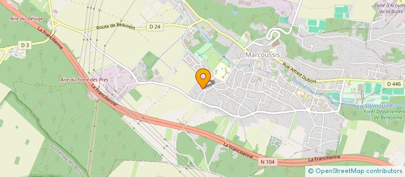 localisation de l'entreprise HSP à MARCOUSSIS