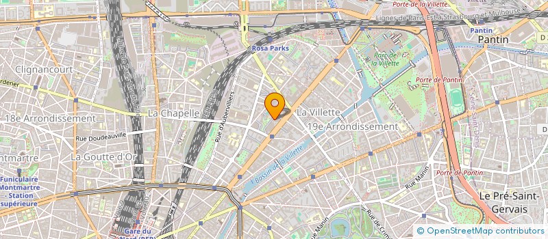 localisation de l'entreprise HSP BAT  PARIS