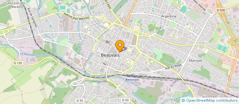 localisation de l'entreprise HSPC à EPERNAY