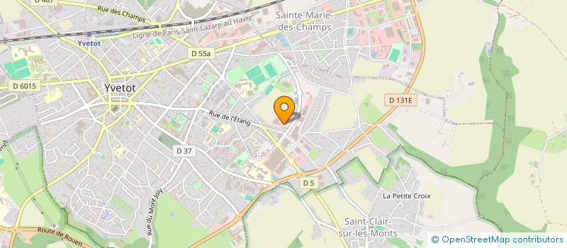 localisation de l'entreprise HSPF à YVETOT