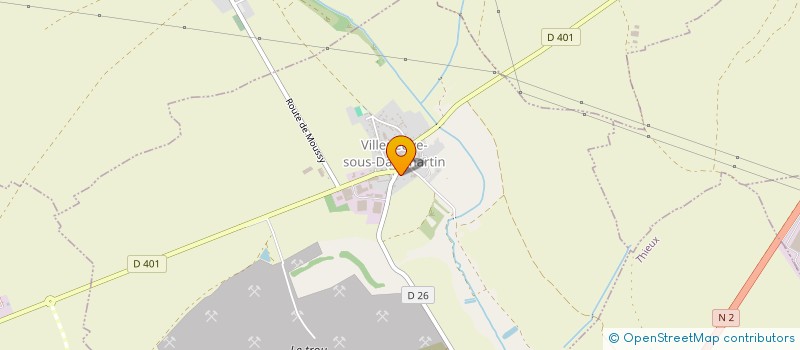 localisation de l'entreprise HSPI  VILLENEUVE-SOUS-DAMMARTIN