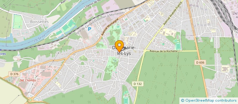 localisation de l'entreprise HSR à DAMMARIE-LES-LYS