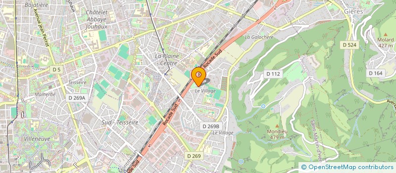 localisation de l'entreprise HSS  SAINT-MARTIN-D'HERES