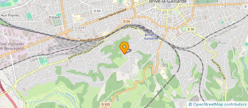 localisation de l'entreprise HSS JEGOU  BRIVE-LA-GAILLARDE