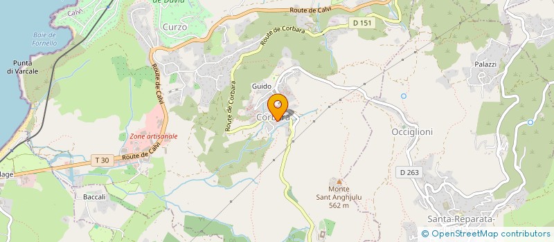 localisation de l'entreprise HSVC à CORBARA