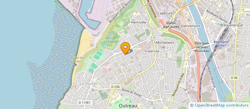 localisation de l'entreprise HSW  LE PORTEL