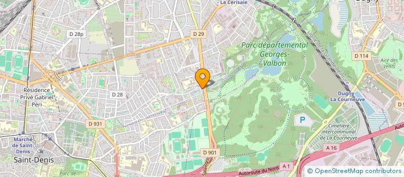 localisation de l'entreprise HSY CONSULTING à SAINT-DENIS