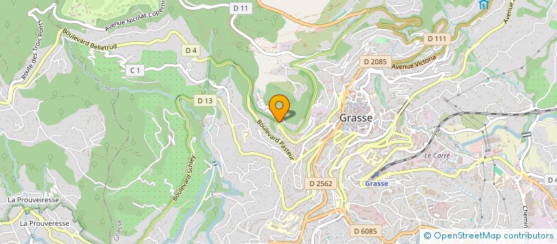 localisation de l'entreprise HT à GRASSE