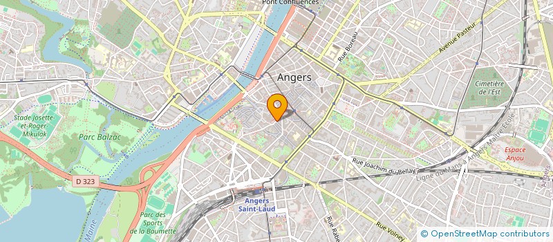 localisation de l'entreprise HT à ANGERS