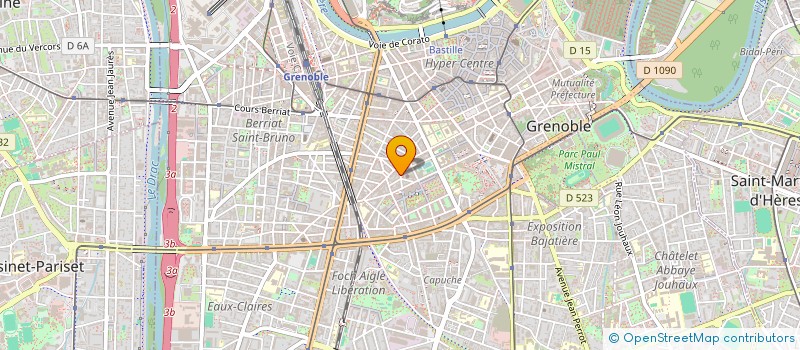 localisation de l'entreprise HT  GRENOBLE