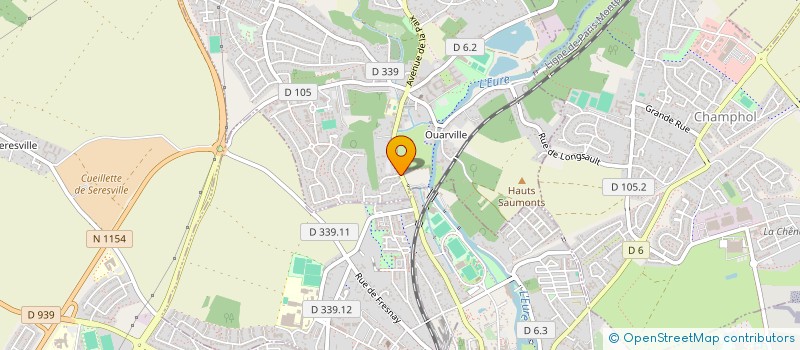 localisation de l'entreprise HT CONSULTING à LEVES