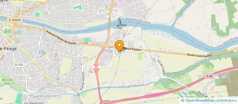 localisation de l'entreprise HT DIFFUSION  CHATUZANGE-LE-GOUBET