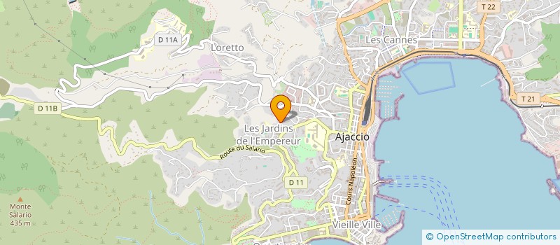 localisation de l'entreprise HT DISCOUNT.COM à AJACCIO