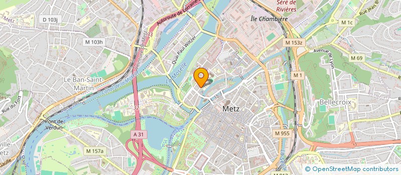 localisation de l'entreprise HT HOLDING  METZ