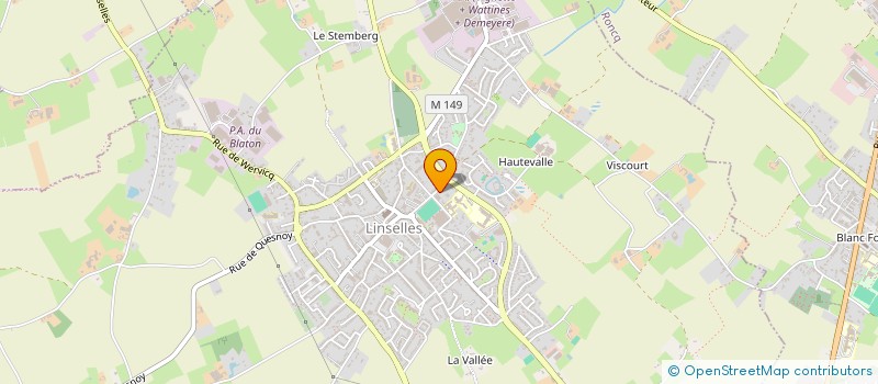 localisation de l'entreprise HT-IN38 à LINSELLES