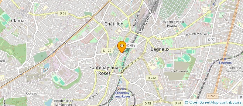 localisation de l'entreprise HT.L à FONTENAY-AUX-ROSES