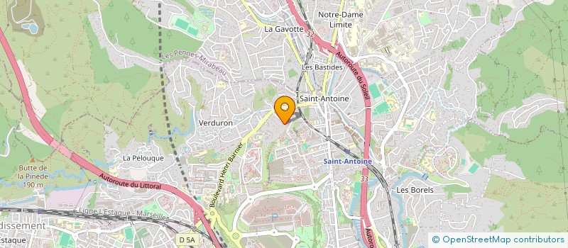 localisation de l'entreprise HT MARKET à MARSEILLE